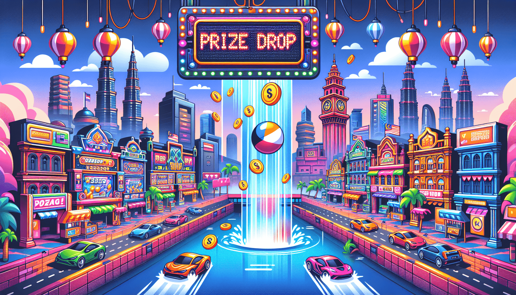 Gameplay of Superm Plinko Malaysia