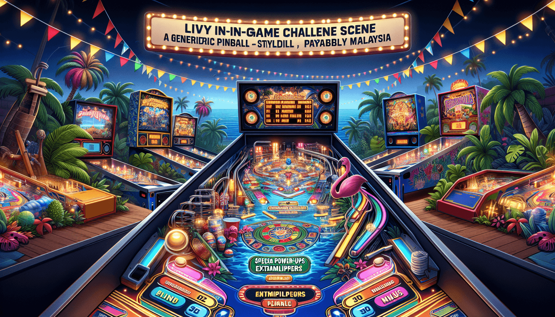 In-game challenge scene